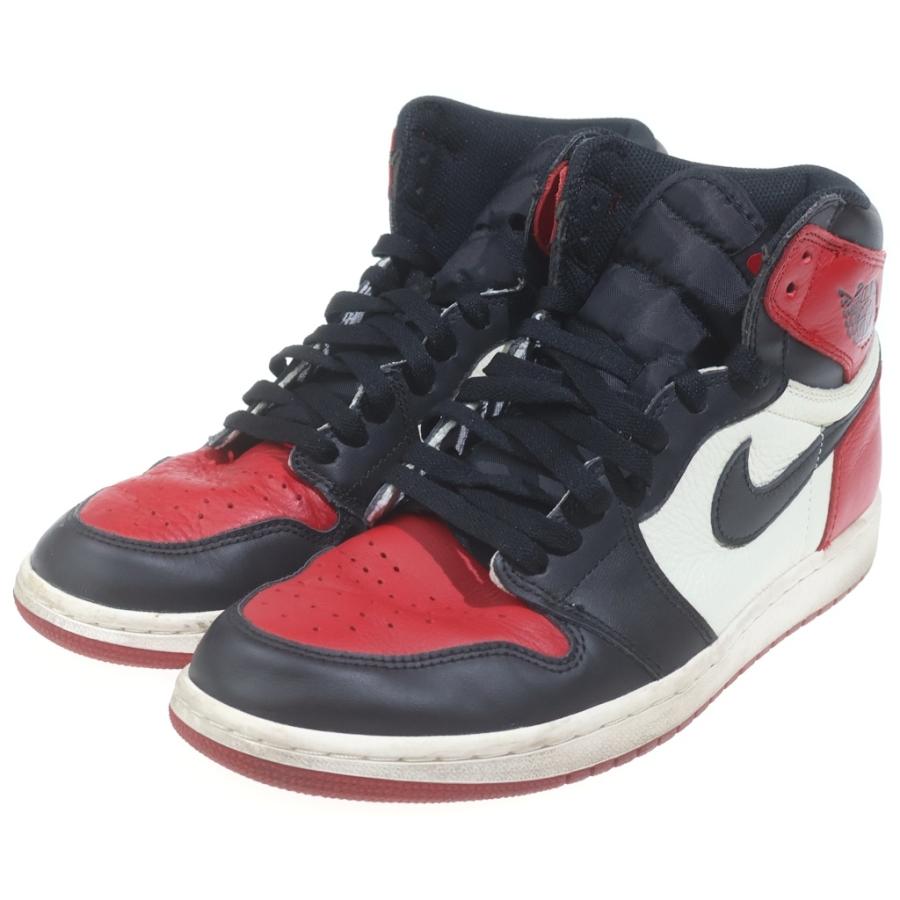 スニーカー jordan1 bred toe 28cm us10 NIKE（ナイキ） AIR JORDAN 1 RETRO HIGH OG BRED TOE エアジョーダン