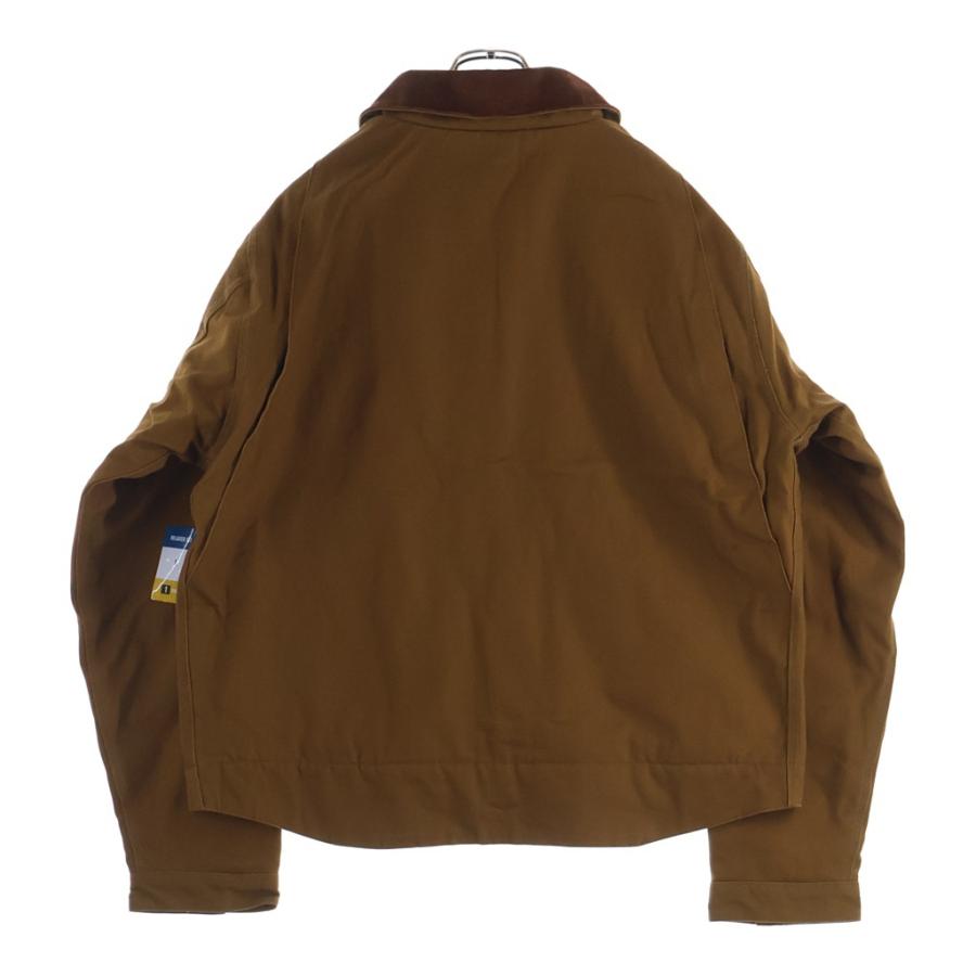 Carhartt ダック　デトロイトジャケット ブラウン キャメル Carhartt（カーハート） DUCK DETROIT JACKET 裏地ブランケット ジップ