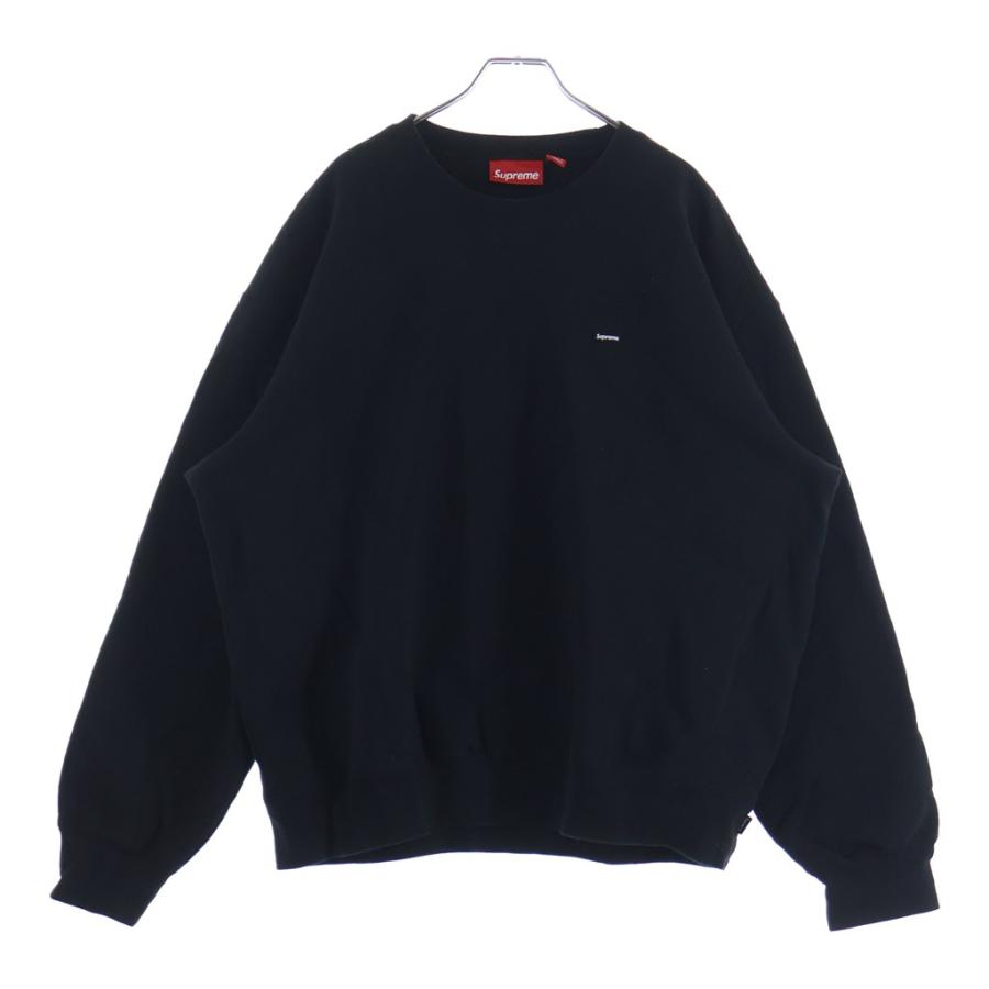 SUPREME シュプリーム 24AW Small Box Logo Crewneck スモールボックスロゴ クルーネック スウェット トレーナー ブラック Supreme（シュプリーム） 24AW Small Box Logo Crewneck スモール