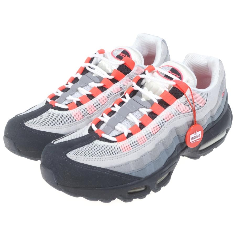NIKE ナイキ AIR MAX 95 SOLAR RED エア マックス ソーラー レッド ローカットスニーカー ブラック/グレー US9.5/27.5cm 609048-106 NIKE（ナイキ） AIR MAX 95 SOLAR RED エア マックス ソーラー レッド
