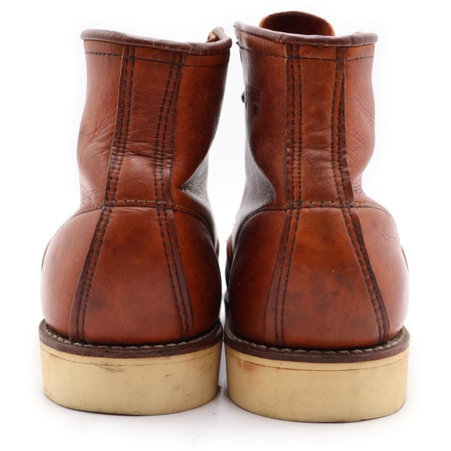 RED WING レッド ウイング 90S VIINTAGE 875 IRISH SETTER ヴィンテージ アイリッシュセッター 半円犬タグ 6インチ クラシックモックブーツ ブラウン レッド ウイング 90S VIINTAGE 875 IRISH SETTER ヴィンテージ アイ