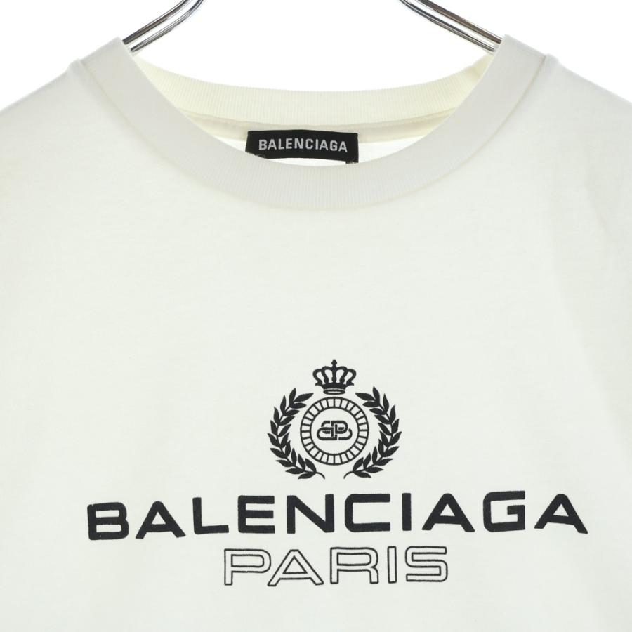 BALENCIAGA（バレンシアガ） BBロゴ フロントプリント クルーネック