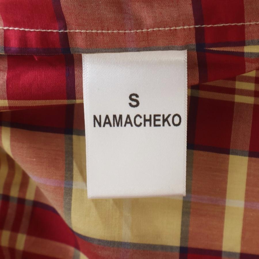 NAMACHEKO ナマチェコ 24SS VATTERN SHIRT ヴェッテルン チェック総柄
