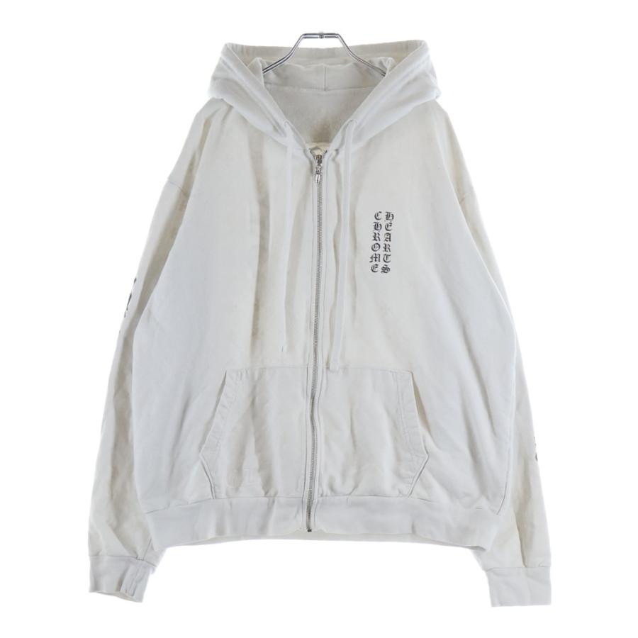 CHROME HEARTS（クロムハーツ） Vertical Logo Zip Up Hoodie 袖