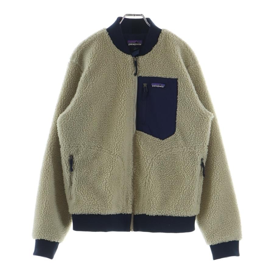 PATAGONIA パタゴニア 19AW RETRO X BOMBER JACKET レトロX ジップアップ ボア ボンバージャケット アイボリー 22830FA19 patagonia（パタゴニア） 19AW RETRO X BOMBER JACKET レトロX ジップ