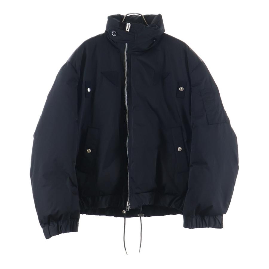Sacai サカイ 22AW Padded Blouson ナイロン ジップアップ パデッドブルゾン ジャケット ブラック 22-02940M sacai（サカイ） 22AW Padded Blouson ナイロン ジップアップ パデッド