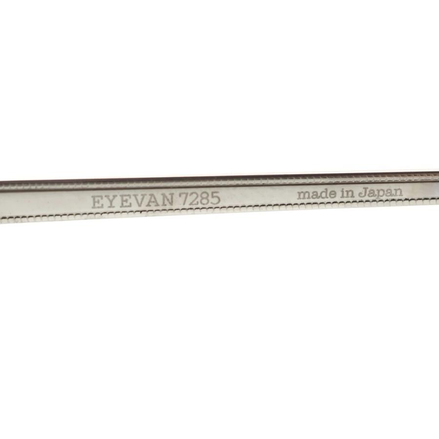EYEVAN アイヴァン 7285 MODEL139 ティアドロップフレーム クリア