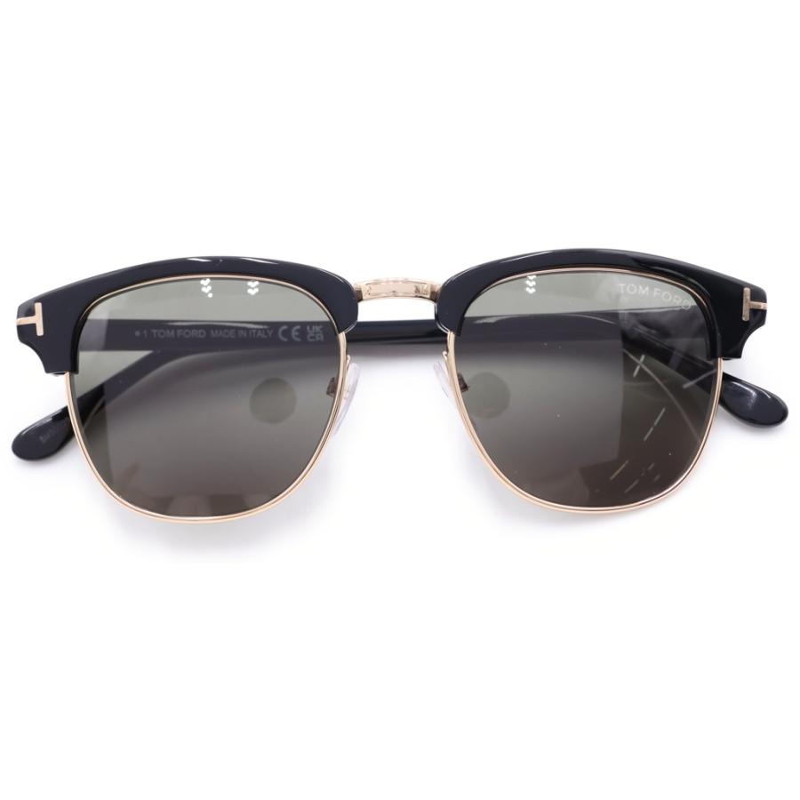 TOM FORD トムフォード HENRY ヘンリーサーモントフレーム カラーレンズ サングラス メガネ ブラック/ゴールド TF248 TOM FORD（トムフォード） HENRY ヘンリーサーモントフレーム カラー