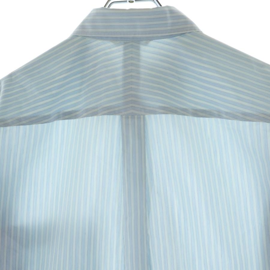 AURALEE（オーラリー） 23SS FINX POLYESTER STRIPE SHIRT フィンクス
