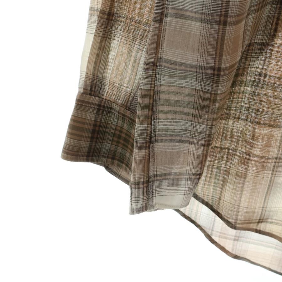 AURALEE（オーラリー） 21AW WOOL RECYCLED POLYESTER CLOTH SHIRTS
