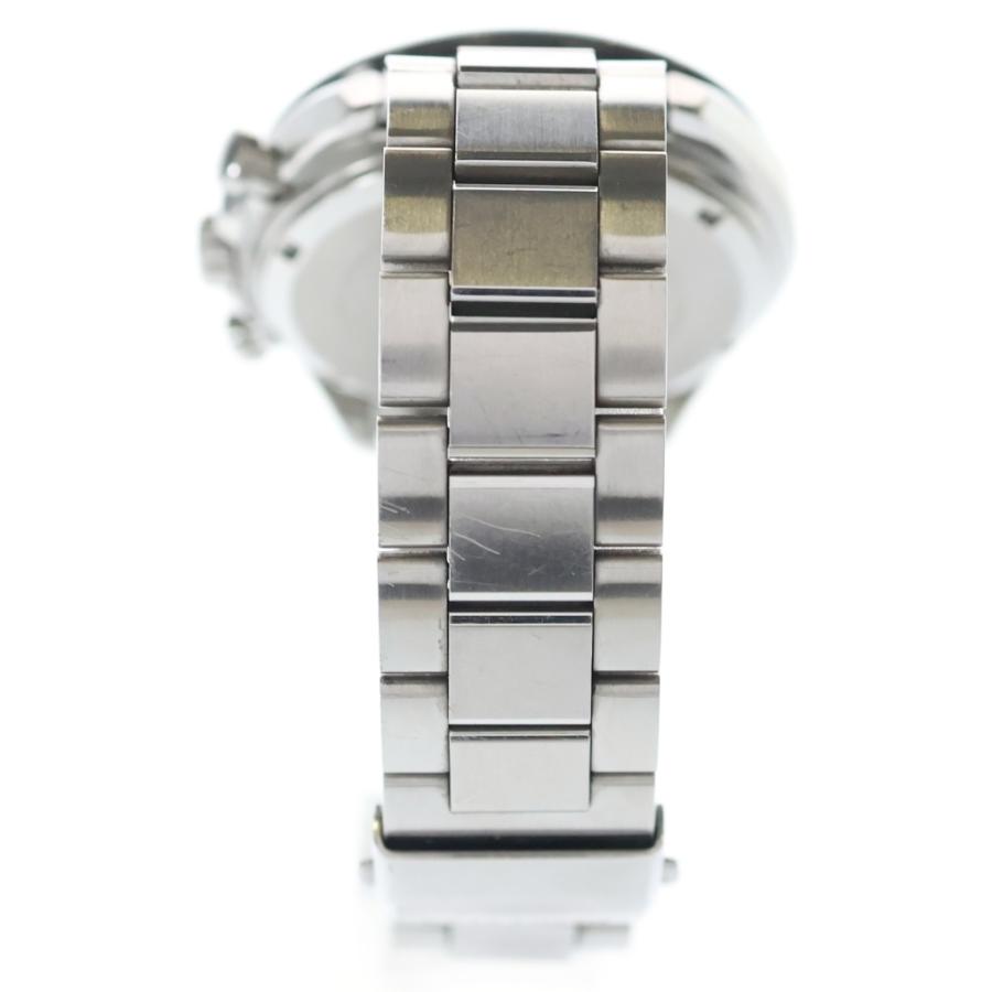 SEIKO セイコー 黒文字盤 クロノグラフ ステンレス 腕時計シルバー V175-0FA0 SEIKO（セイコー） 黒文字盤 クロノグラフ ステンレス 腕時計シルバー