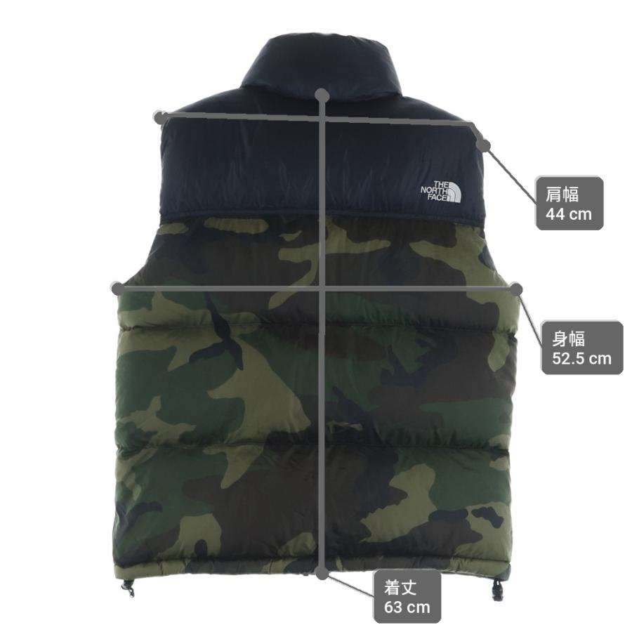 THE NORTH FACE ヌプシベスト オリーブ・カモフラージュ THE NORTH FACE（ザ ノースフェイス） NV NUPTSE VEST ヌプシ カモフラ