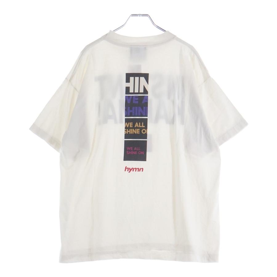 SAINT MICHAEL セントマイケル 両面プリント Tシャツ L 白 セントマイケル 26SS ジョンレノン インスタントカルマ 両面プリントT