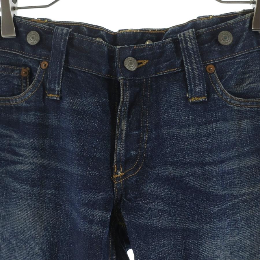 RRL ダブルアールエル BUCKLE BACK DENIM PANT USA製 サスペンダー