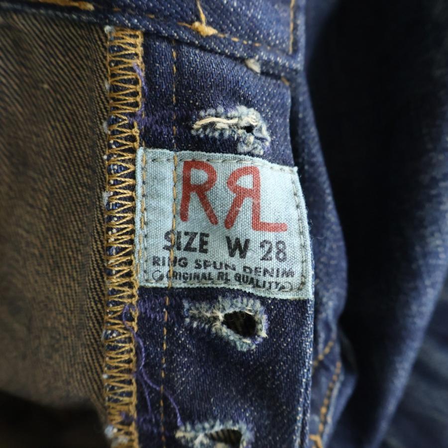 RRL ダブルアールエル BUCKLE BACK DENIM PANT USA製 サスペンダーボタン付き バックルバック デニムパンツ ジーンズ インディゴ RRL ダブルアールエル BUCKLE BACK DENIM PANT USA製 サスペンダー