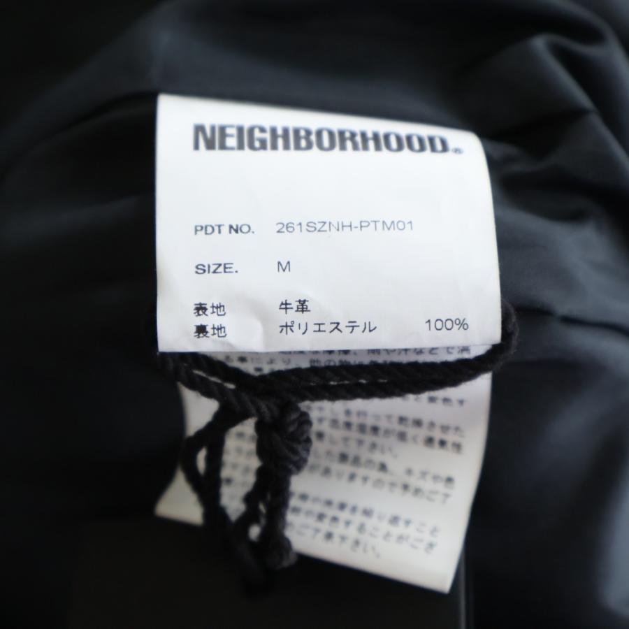 NEIGHBORHOOD（ネイバーフッド） 26SS LEATHER CARGO SHORT PANTS