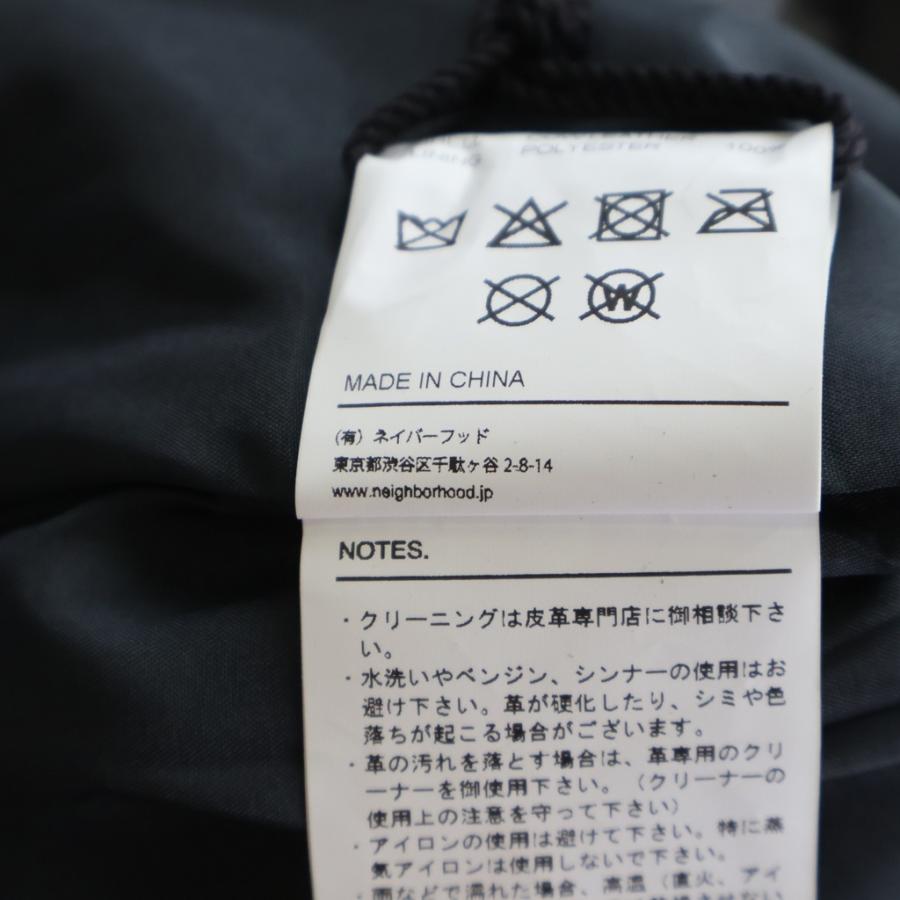 NEIGHBORHOOD（ネイバーフッド） 26SS LEATHER CARGO SHORT PANTS