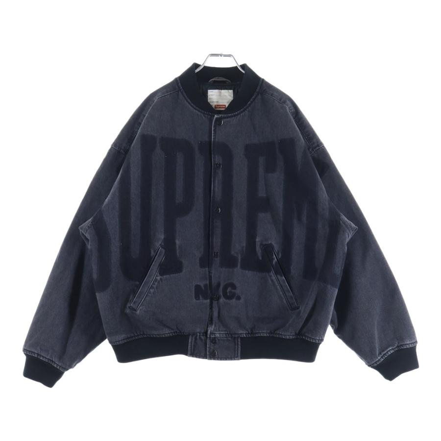 Supreme（シュプリーム） 23SS Washed Knockout Denim Varsity Jacket
