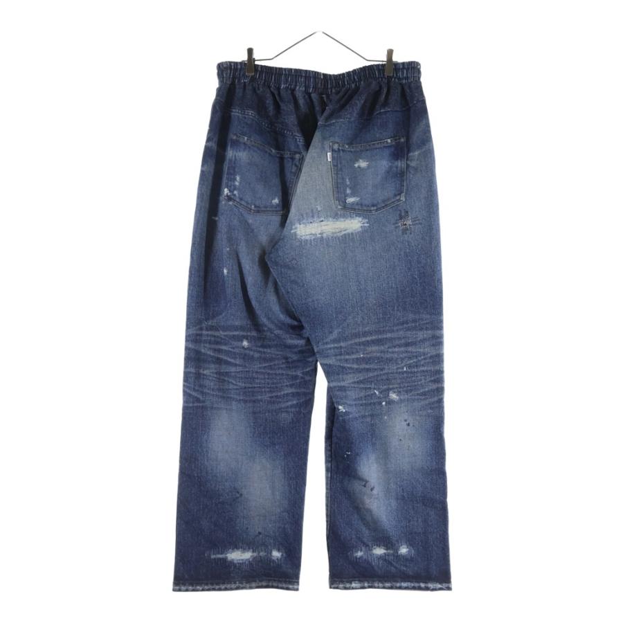 SAPEur サプール 5550XX SWEAT PANTS トロンプルイユスウェットパンツ