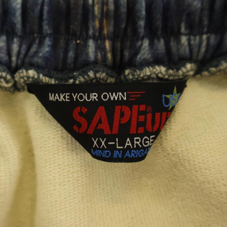 SAPEur サプール 5550XX SWEAT PANTS トロンプルイユスウェットパンツ
