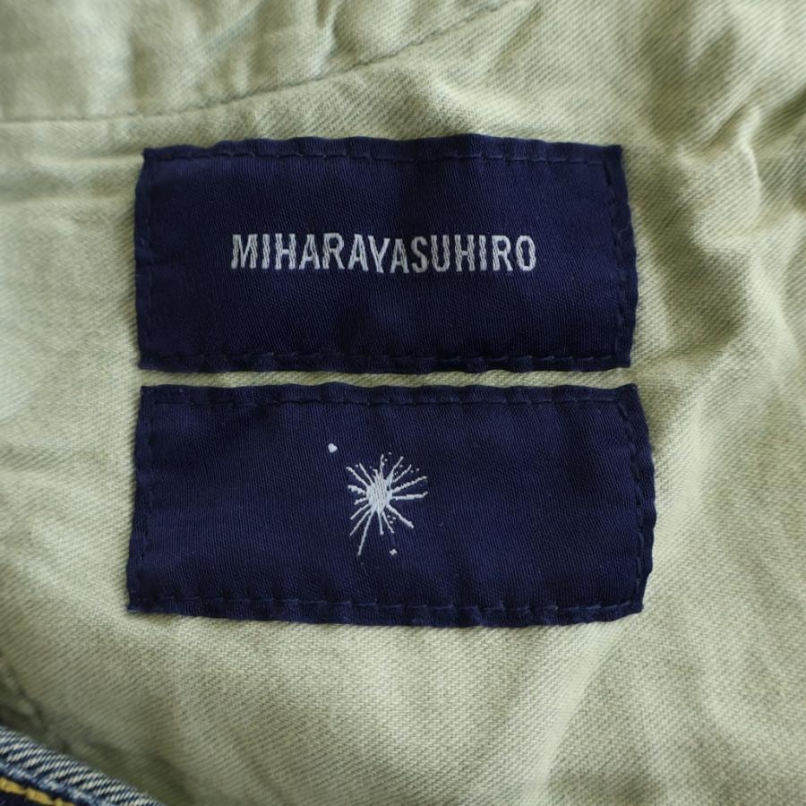 MIHARAYASUHIRO ミハラヤスヒロ 長袖シャツドッキングデザイン デニム