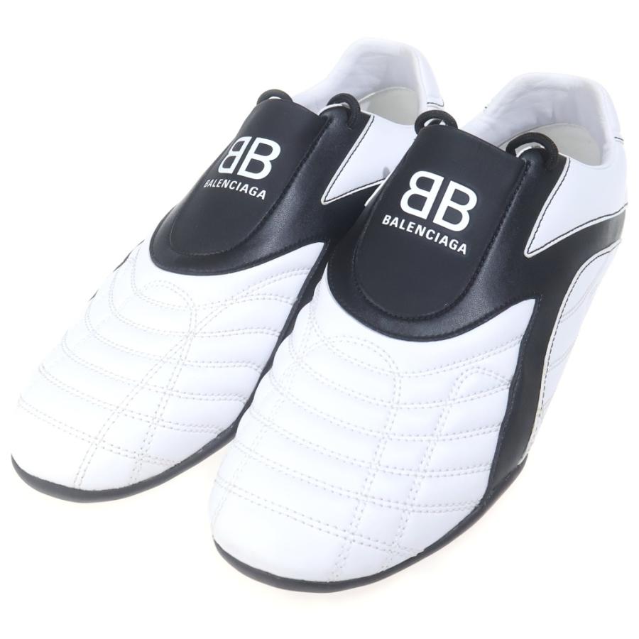 BALENCIAGA バレンシアガ ZEN SNEAKER ゼン ローカットスニーカー ホワイト/ブラック 617540 BALENCIAGA（バレンシアガ） ZEN SNEAKER ゼン ローカットスニーカー