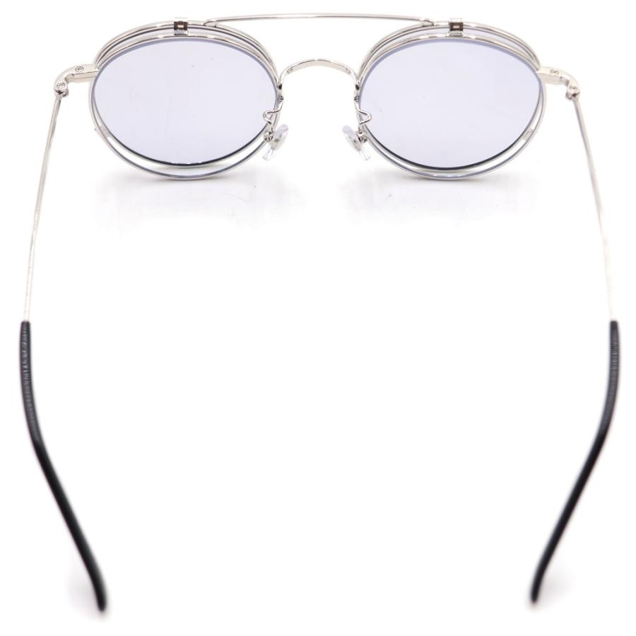 CALEE（キャリー） FLIP UP TYPE CIRCLE METAL GLASSES ＜EXCLUSIVE