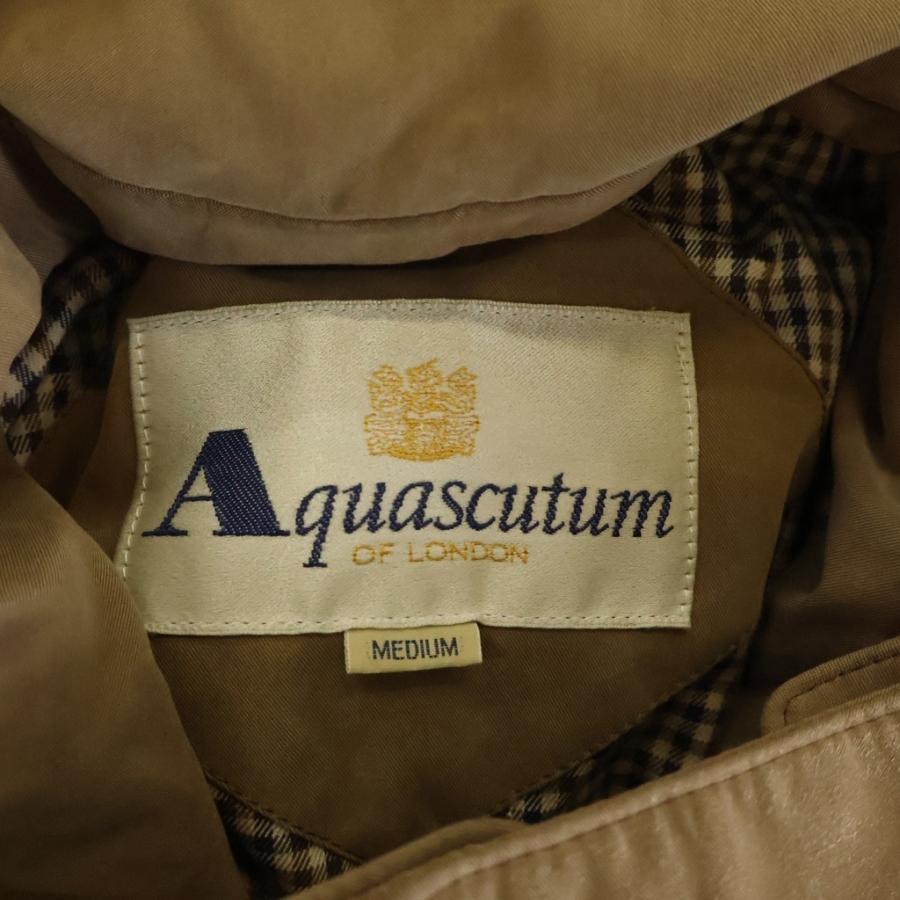 Aquascutum（アクアスキュータム） チェック柄ダウンライナー付き