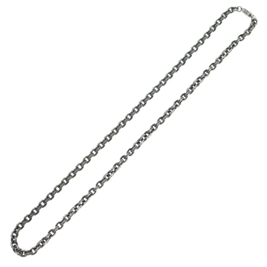 CHROME HEARTS クロムハーツ PAPER CHAIN 20 ペーパーチェーンネックレス 20inch シルバーBCA087 CHROME HEARTS（クロムハーツ） PAPER CHAIN 20 ペーパーチェーン