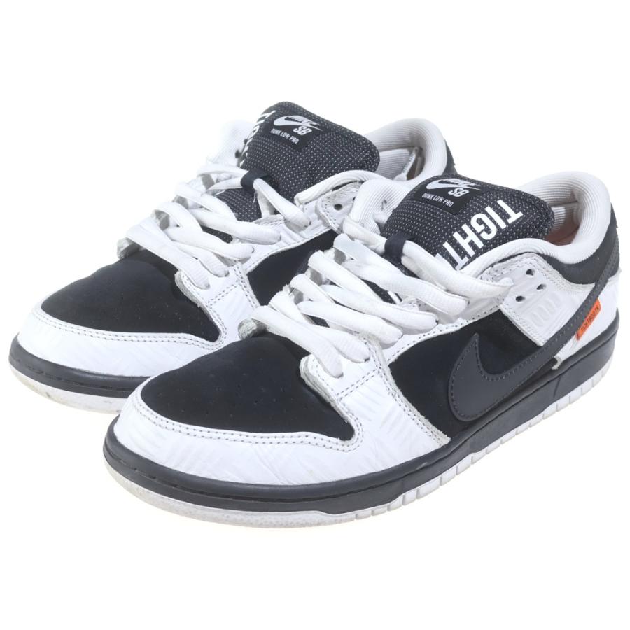 か*ー様 タイトブース × ナイキ SB ダンク ロー プロ QS 新品未使用 NIKE（ナイキ） ×TIGHTBOOTH DUNK LOW PRO QS BLACK AND WHITE タイト