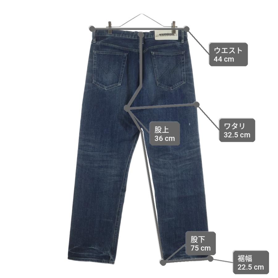 NEIGHBORHOOD（ネイバーフッド） 23SS WASHED DENIM DP BASIC PANTS