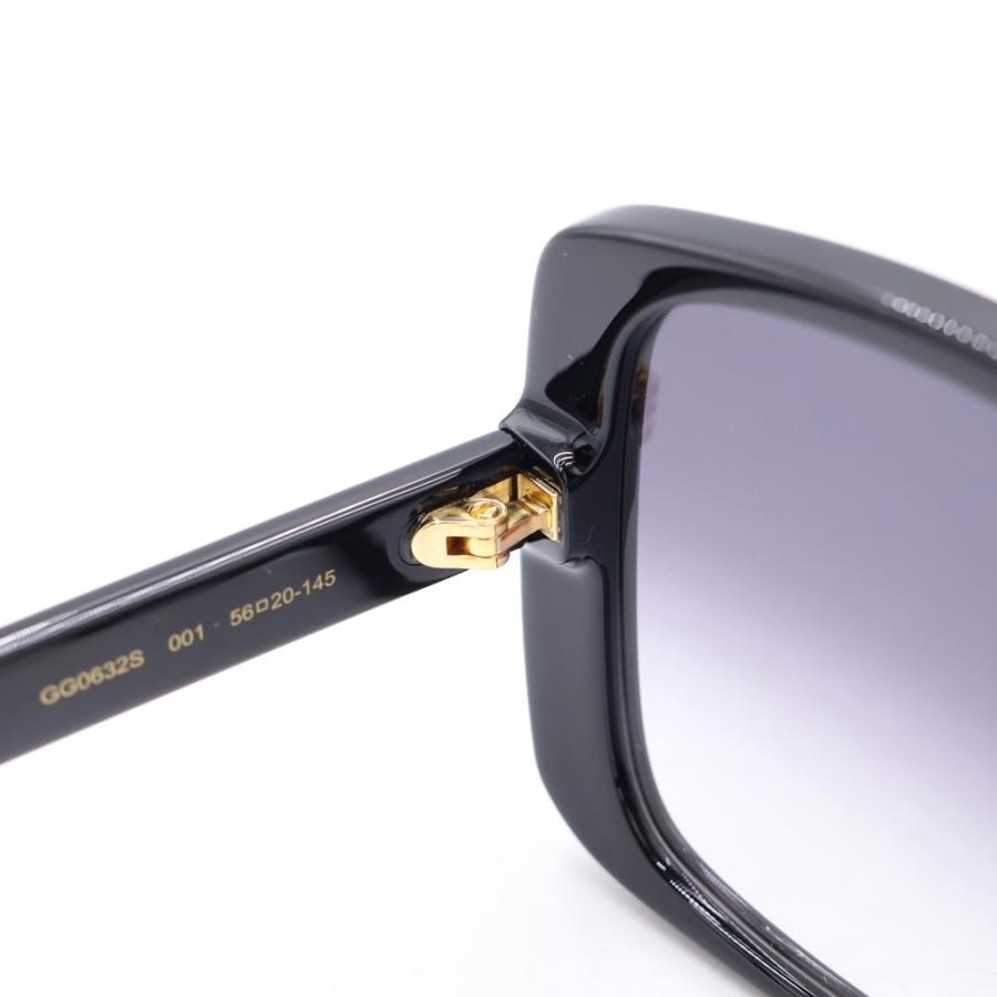 GUCCI（グッチ） GG0632S スクエアフレーム GGロゴテンプル カラー