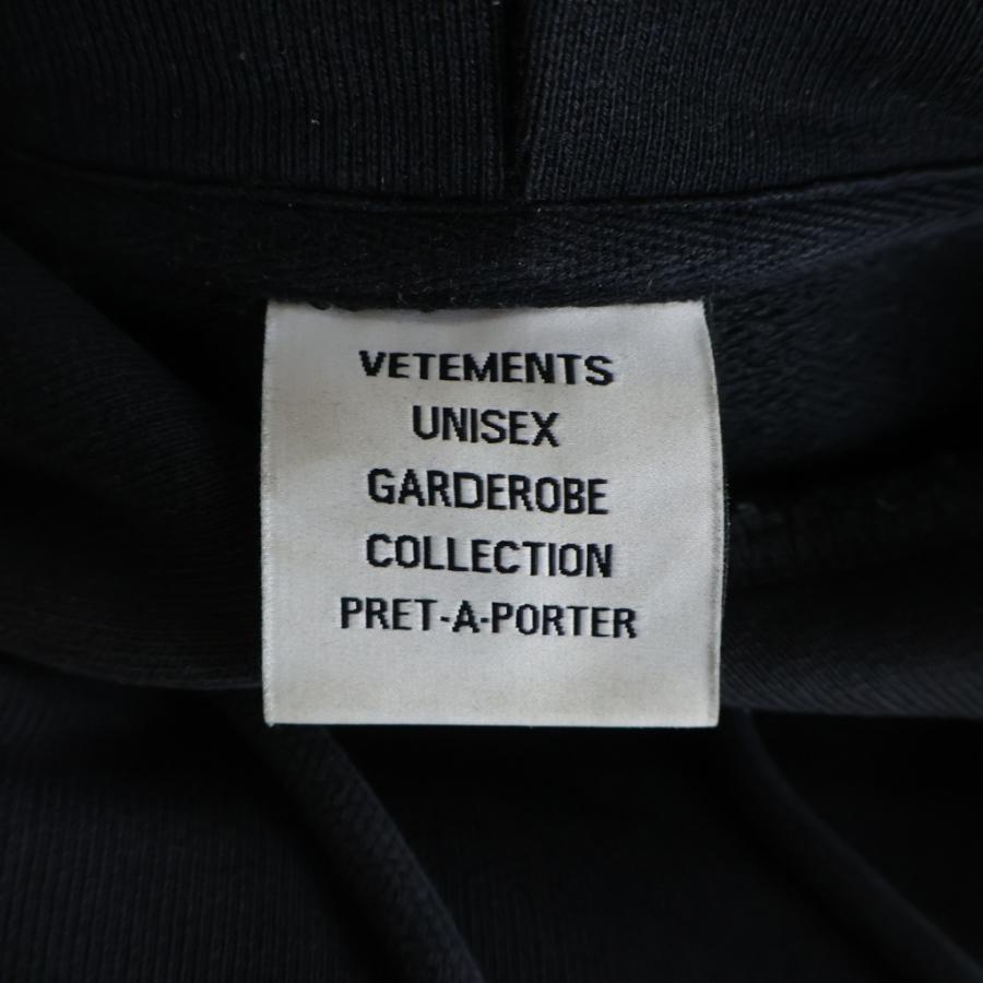 VETEMENTS（ヴェトモン） MY NAME IS HOODIE マイネームイズ オーバー