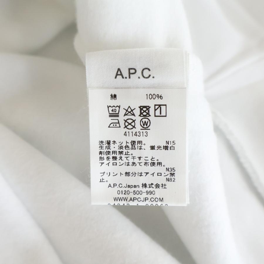 アーペーセー ×POKEMON L/S CREWNECK SWEAT SHIRT ポケモン フロントロゴプリント クルーネックスウェットトレーナー 24242-1-90062