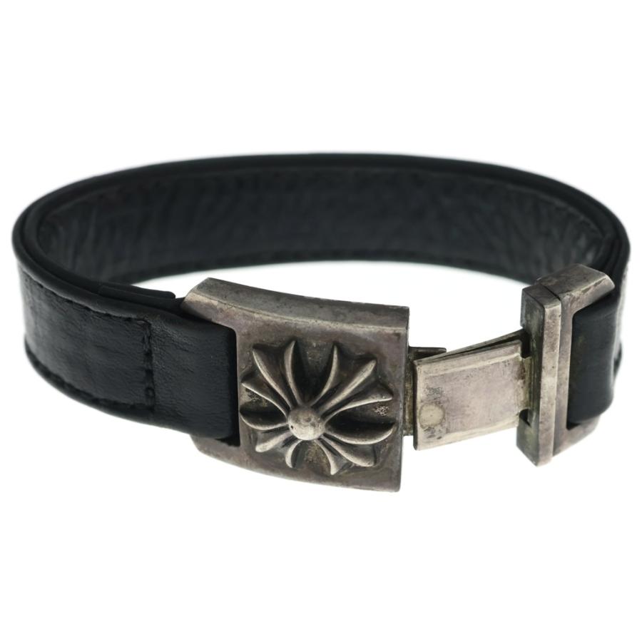 CHROME HEARTS レザーウォッチブレス 革ベルト CHROME HEARTS（クロムハーツ） HARNESS CROSS BOX ハーネス クロス
