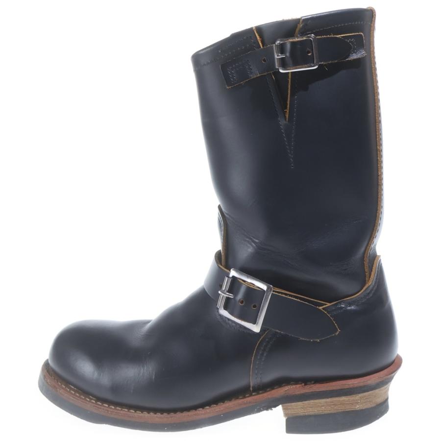 レッドウイング 9268 エンジニアブーツ 71/2D ブラック茶芯 アメリカ製 RED WING レッド ウイング 9268 ENGINEER BOOTS 茶芯 レザー ワーク