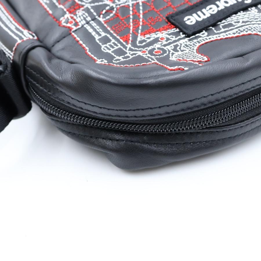 Supreme（シュプリーム） 26SS Guns Embroidered Leather Shoulder Bag