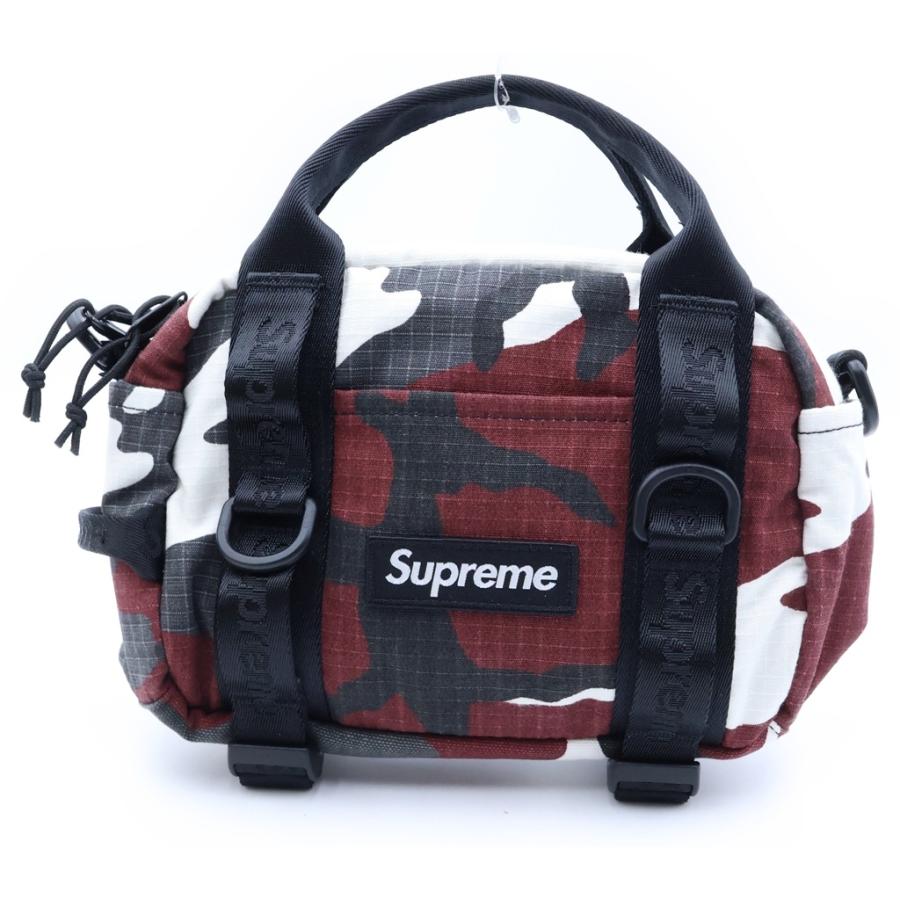 Supreme（シュプリーム） 26SS Mini Duffle Bag Red Camo カモフラ