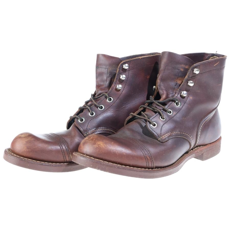 Red Wing アイアンレンジャー ブーツ ブラウン RED WING レッド ウイング IRON RANGER アイアンレンジャー レース