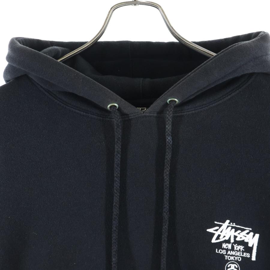 STUSSY（ステューシー） WORLD TOUR HOODIE ワールドツアー 両面