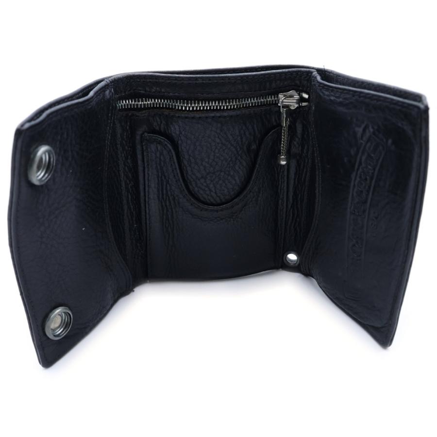 すき焼き 三つ折り財布 クロスボタン CHROME HEARTS（クロムハーツ） 3FOLD 3フォールド クロスボールボタン