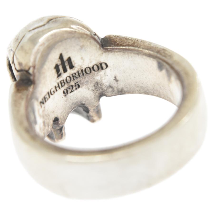 NEIGHBORHOOD (ネイバーフッド) スカル リング シルバー 17号