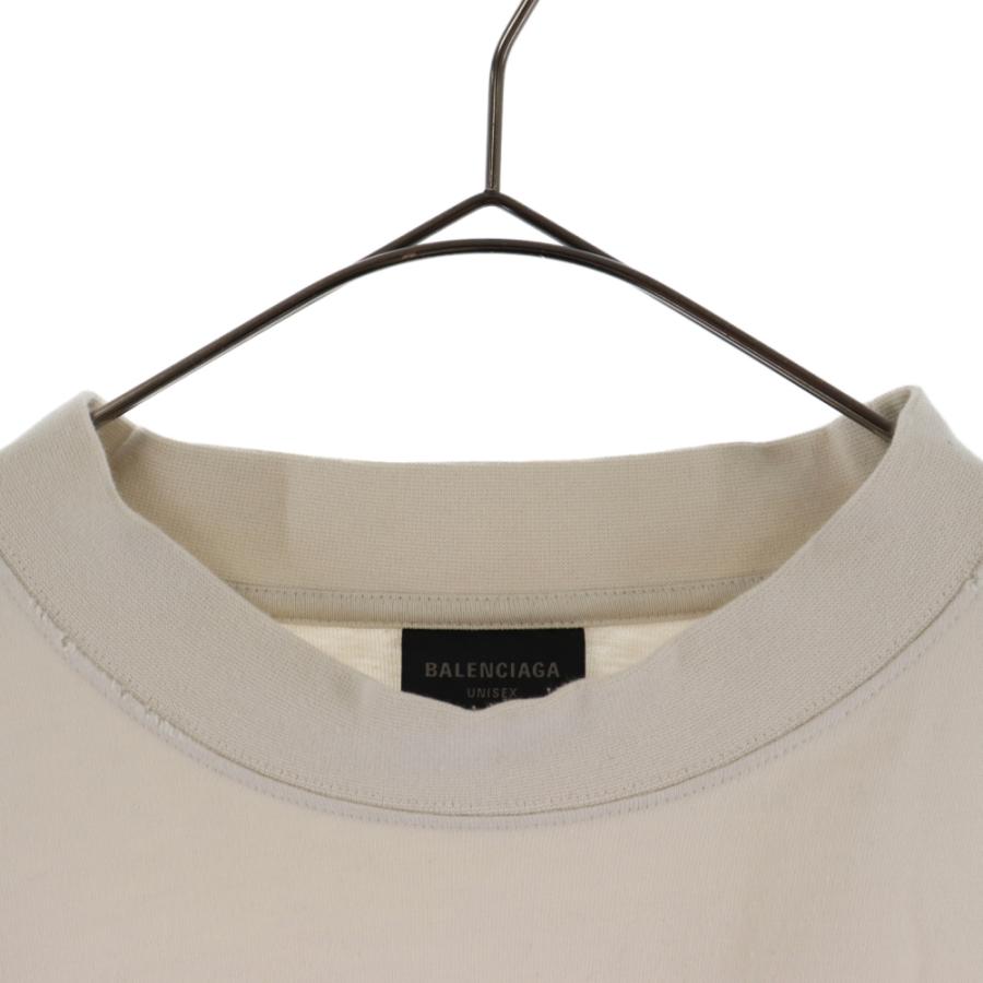 BALENCIAGA バレンシアガ 22AW Be different 刺繍半袖Tシャツ 