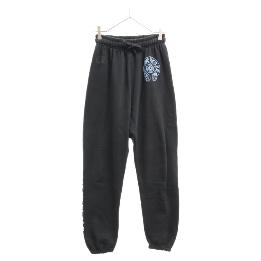 CHROME HEARTS クロムハーツ Horseshoe Sweat Pants オンライン限定 ブルーホースシュープリントスウェット