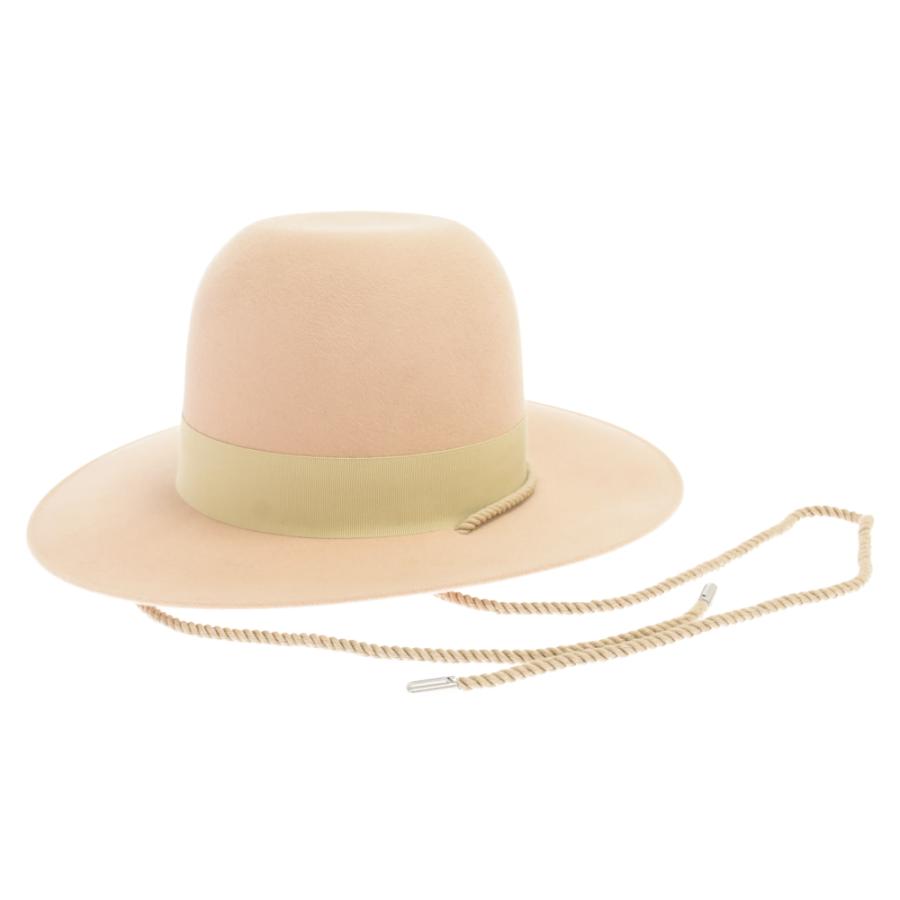 Borsalino ボルサリーノ ラビット ウール フェルトハット アゴ紐 