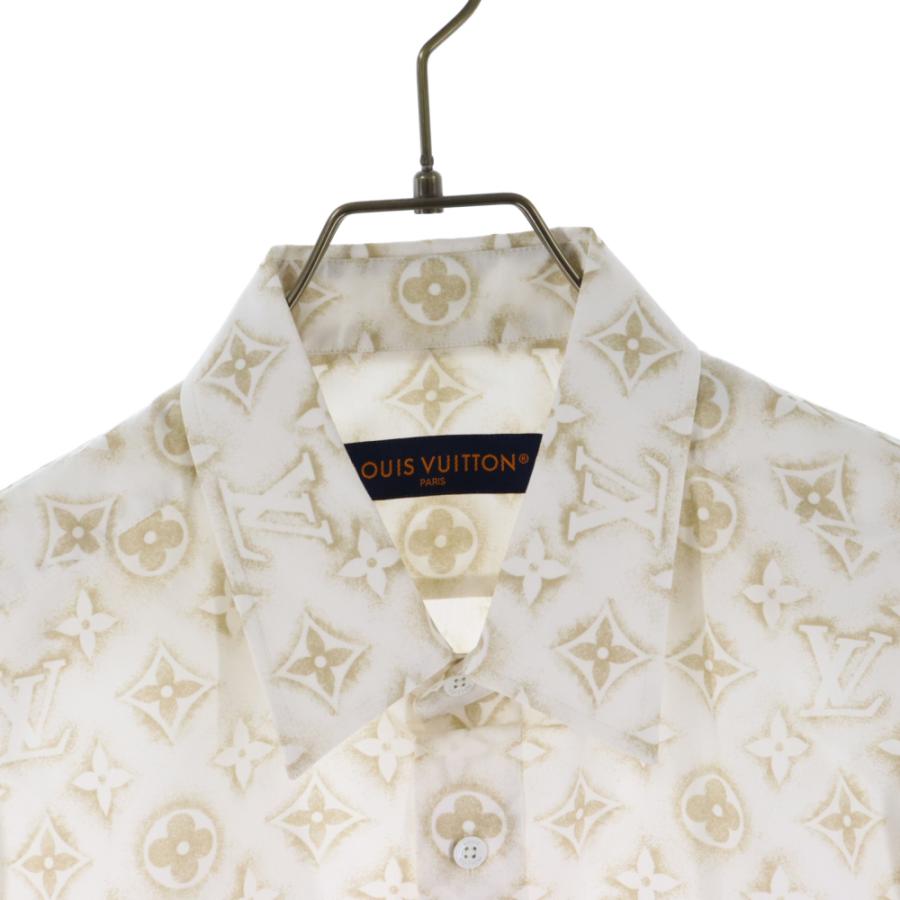 LOUIS VUITTON ルイヴィトン 23AW Monogram Sand L/S Shirt モノグラム 