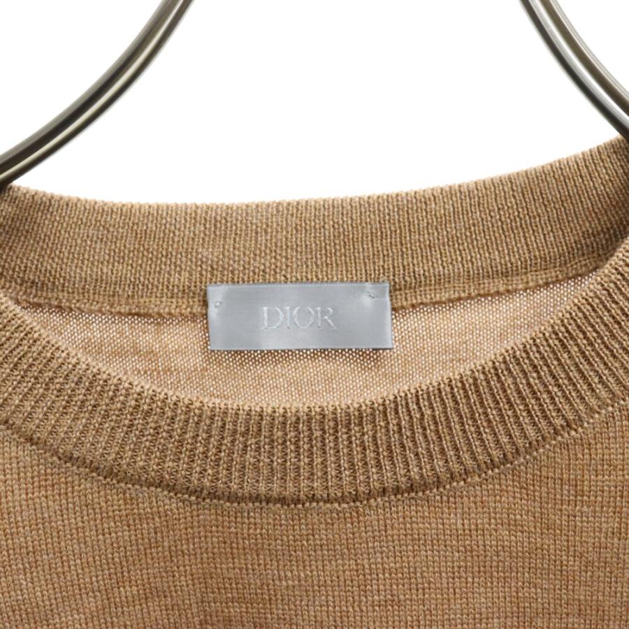 Dior HOMME ディオールオム 19AW Logo Patch Sweater ロゴパッチニット 
