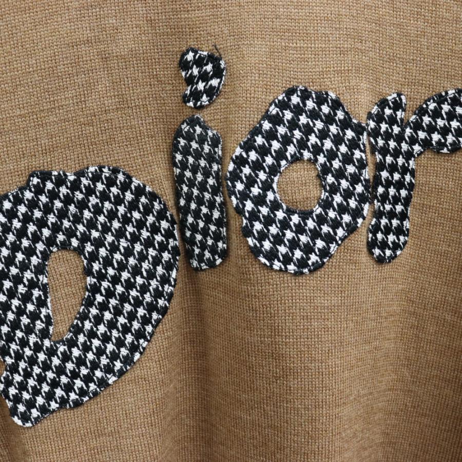 Dior HOMME ディオールオム 19AW Logo Patch Sweater ロゴパッチニット 