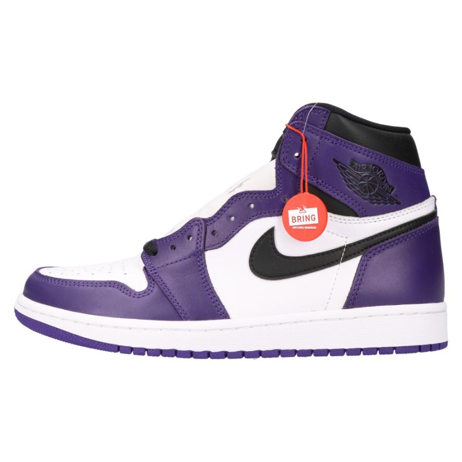 NIKE ナイキ エアジョーダン1 レトロ ハイ コート パープル NIKE ナイキ エアジョーダン1 レトロ ハイ コート パープル