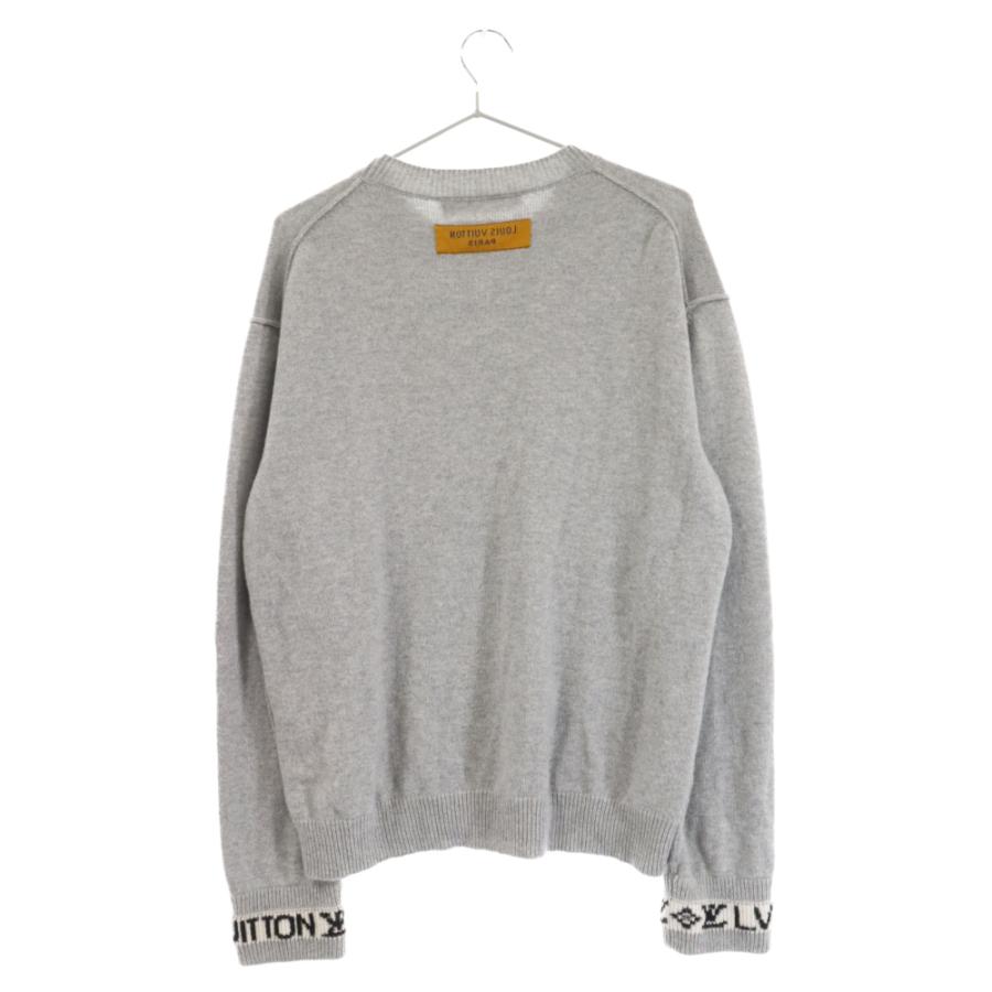 LOUIS VUITTON ルイヴィトン 23SS Arm Logo Cashmere Knit LOUIS VUITTON ルイヴィトン 23SS Arm Logo Cashmere Knit